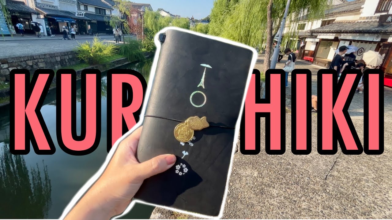 Kurashiki Vlog✈️I ordered a customized Traveler's notebook at