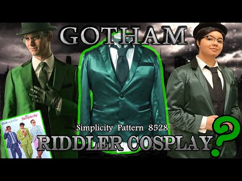 RIDDLER SUIT JACKET - Cosplay Making Video! (FIRST TIME USING