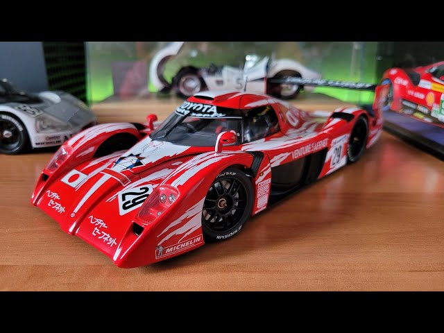 Toyota GT ONE TS020 1998 1:18 AUTOart - YouTube