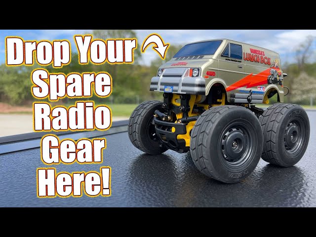 Wheelies! Tamiya Lunch Box Mini Gold Edition RC Car - YouTube