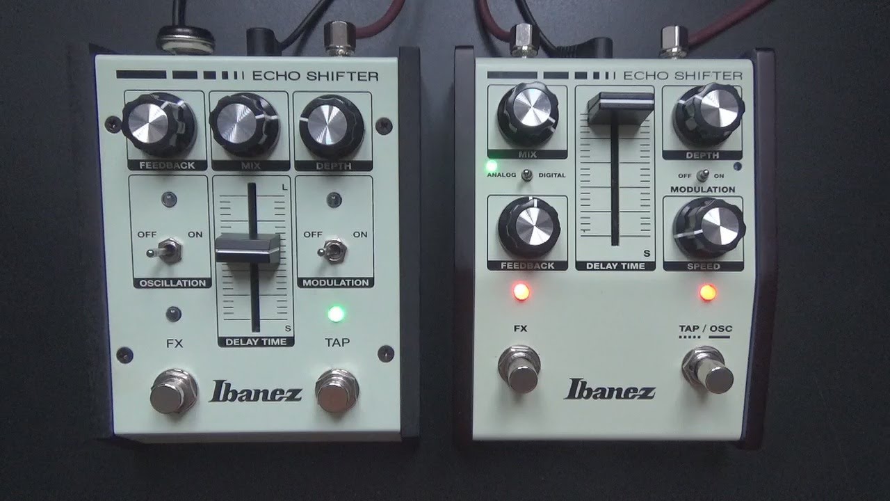 Ibanez Echo Shifter Battle - ES3 vs. ES2 - YouTube