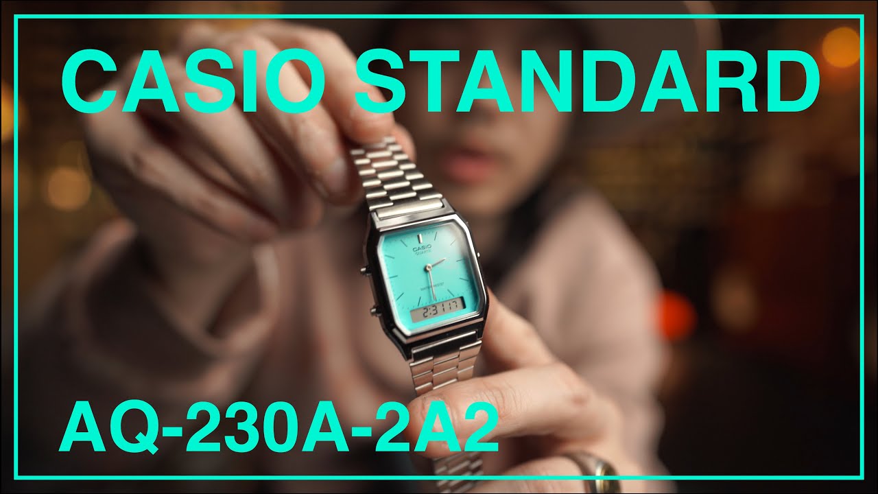 Cheap Casio] Retro look with modern colors. It was supposed to be