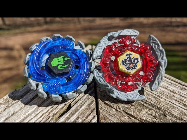 Poison Virgo ED145ES vs Hell Crown 130FB | Metal Fight Beyblade