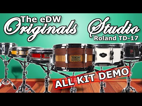 Roland TD-17 | The eDW Originals Studio - Custom Kits with Real