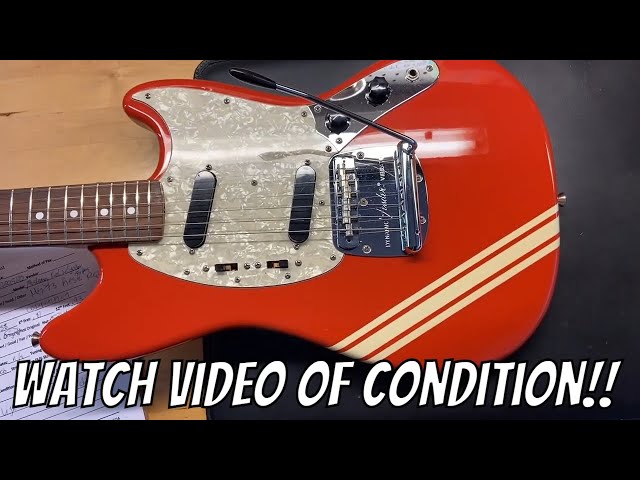 2012 Fender Japan Mustang Competition MG73 CO Fiesta Red with