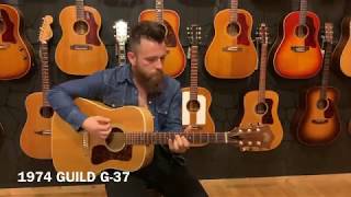 1974 Guild G-37 Acoustic | GuitarPoint Vintage Guitars - YouTube