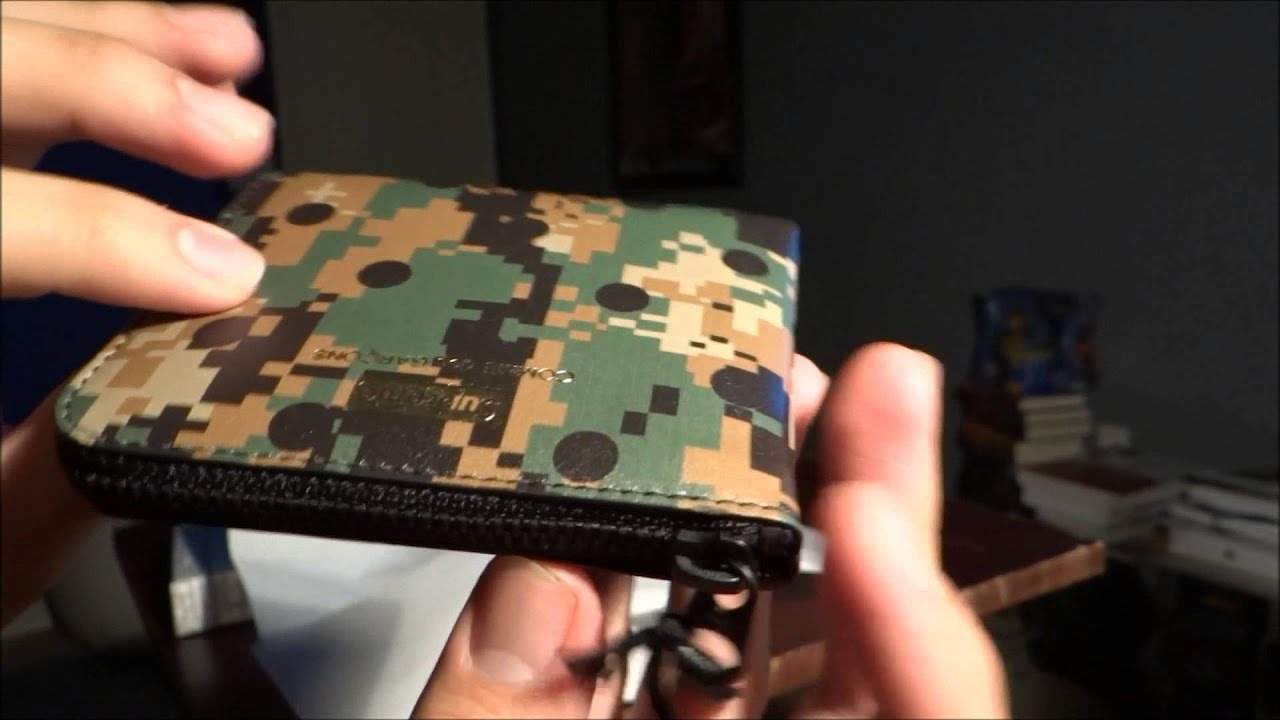 Supreme Comme Des Garcon CDG Wallet Olive S/S 13 HD - YouTube