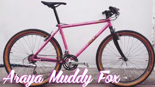 Full restoration of Araya Muddy Fox retro bike - YouTube
