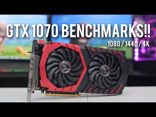 MSI GTX 1070 Gaming X: Benchmarks and Review - YouTube