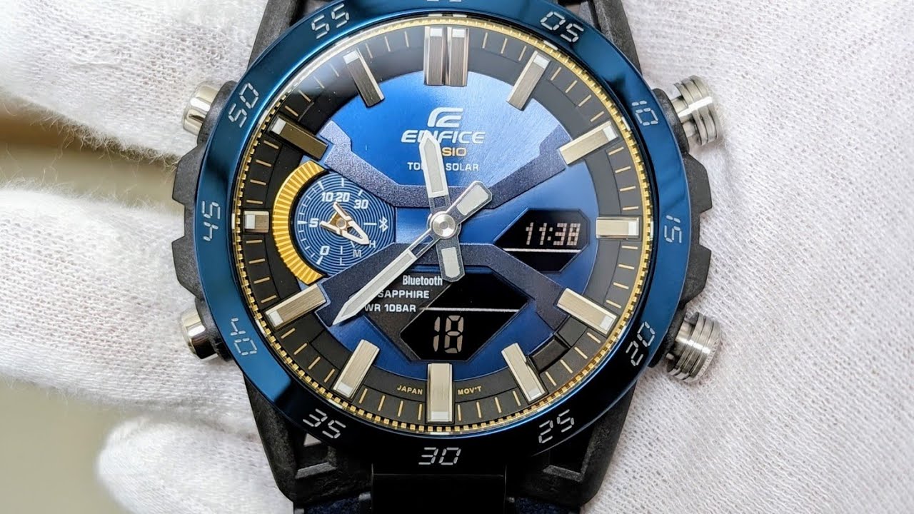 EDIFICE【ECB-2000SS-2AJR】エディフィス - YouTube