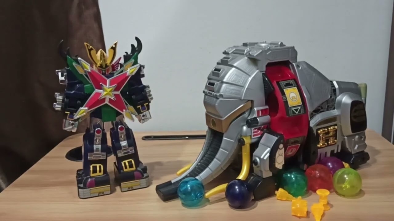 アクションプラデラ Action Pladela Revolver Mammoth Ninpuu Sentai