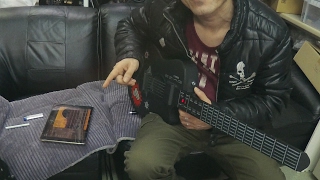 YAMAHA EZ-AG電子ギターでiPadにワイヤレスMIDI入力 - YouTube