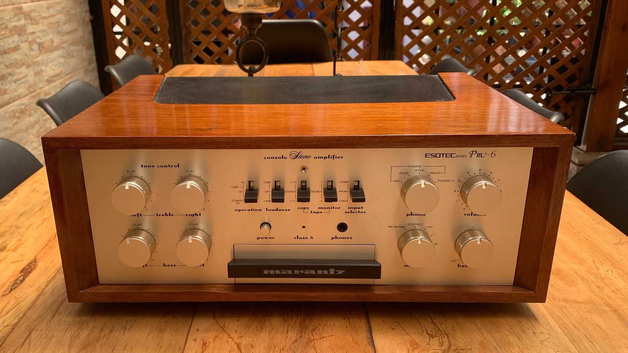 Marantz Esotec PM6 - YouTube
