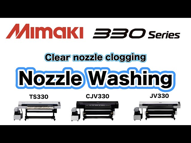 330serie Nozzle Washing - YouTube