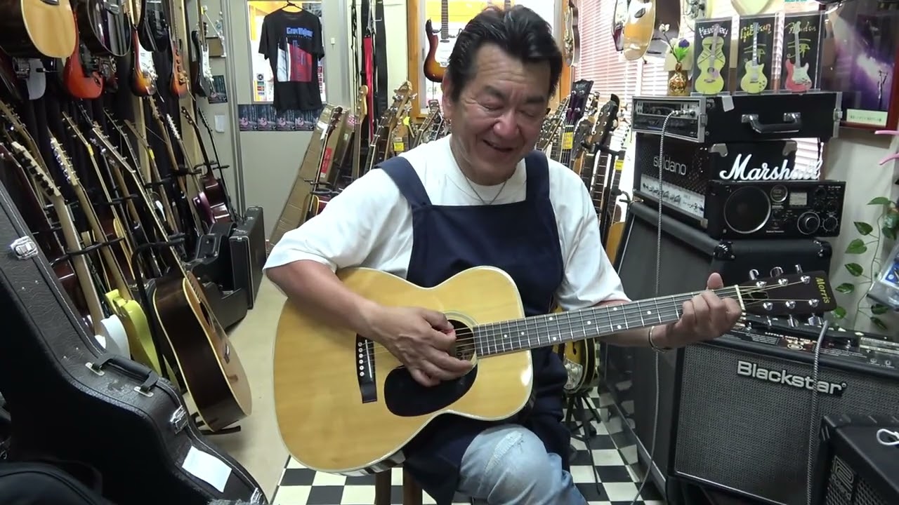 Morris F-18: A guitar recommended for beginners - YouTube