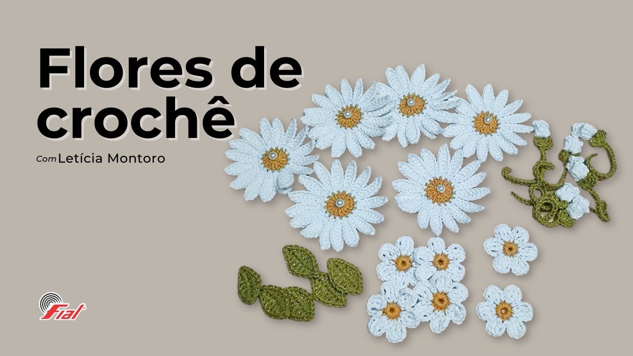 Tutorial: 3 Simple Crochet Flower Ideas - Complete Step-by-Step