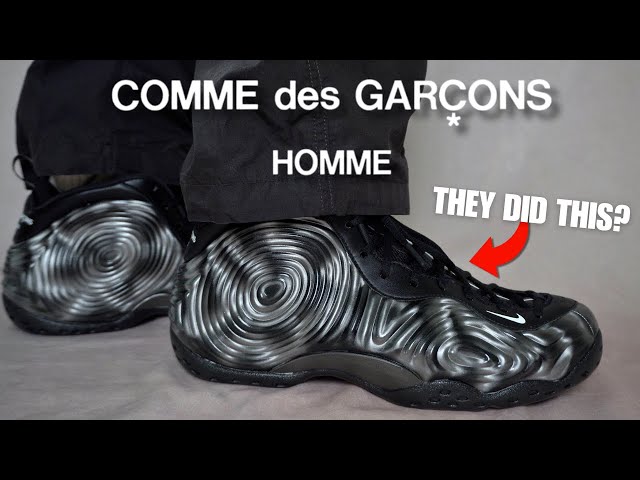 I Got A GRAIL! Comme Des Garcons Nike Foamposite One Cat Eyes