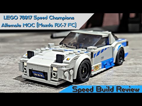 LEGO 76917 Speed Champions Alternate MOC (Mazda RX-7 FC) - LEGO