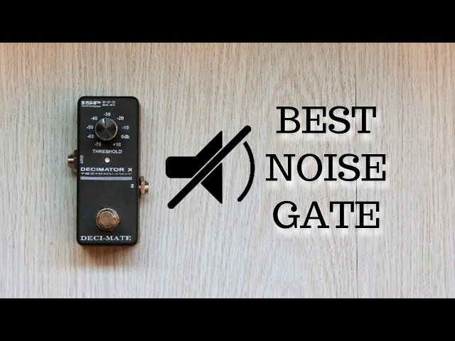 BEST NOISE GATE PEDAL: ISP Technologies Decimate Micro Noise Gate