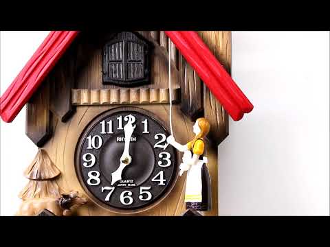 カッコー時計 カッコーチロリアンR 4MJ732RH06 リズム時計 RHITHM