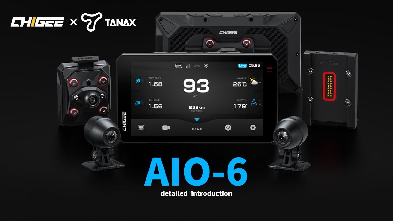 TANAX公式】スマートライドモニターAIO-6 詳細紹介ムービー【CHIGEE