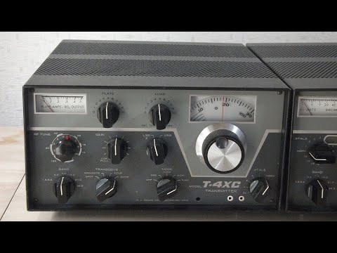 DRAKE 4C LINE T－4XC ／懐かしい時代の無線機 懐かし