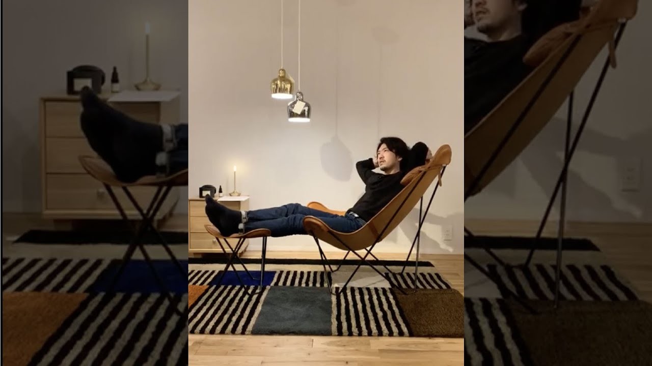 名作「BKFチェア」とそのオットマン「フラインググース」をご紹介