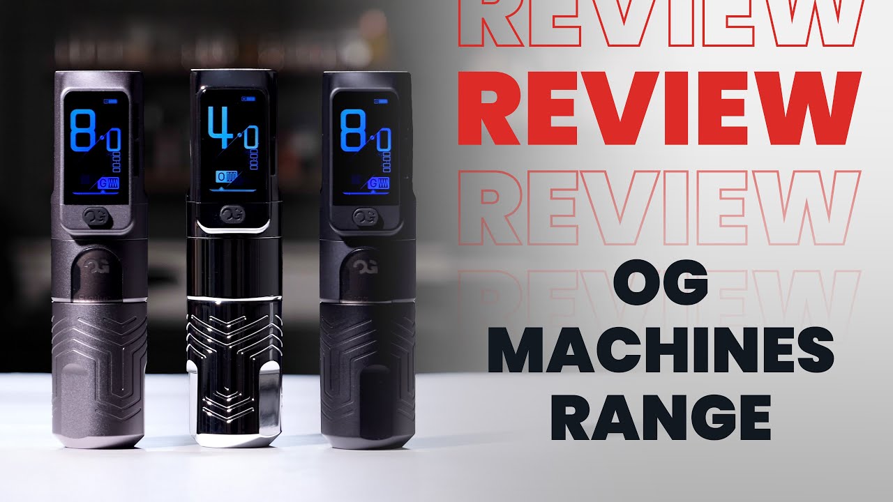 OG FURY II Wireless Tattoo Pen - Silver - 4.2mm Stroke