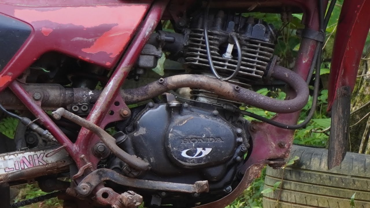 Honda XL125R Engine Full Restoration | Honda XL 125R Paris Dakar