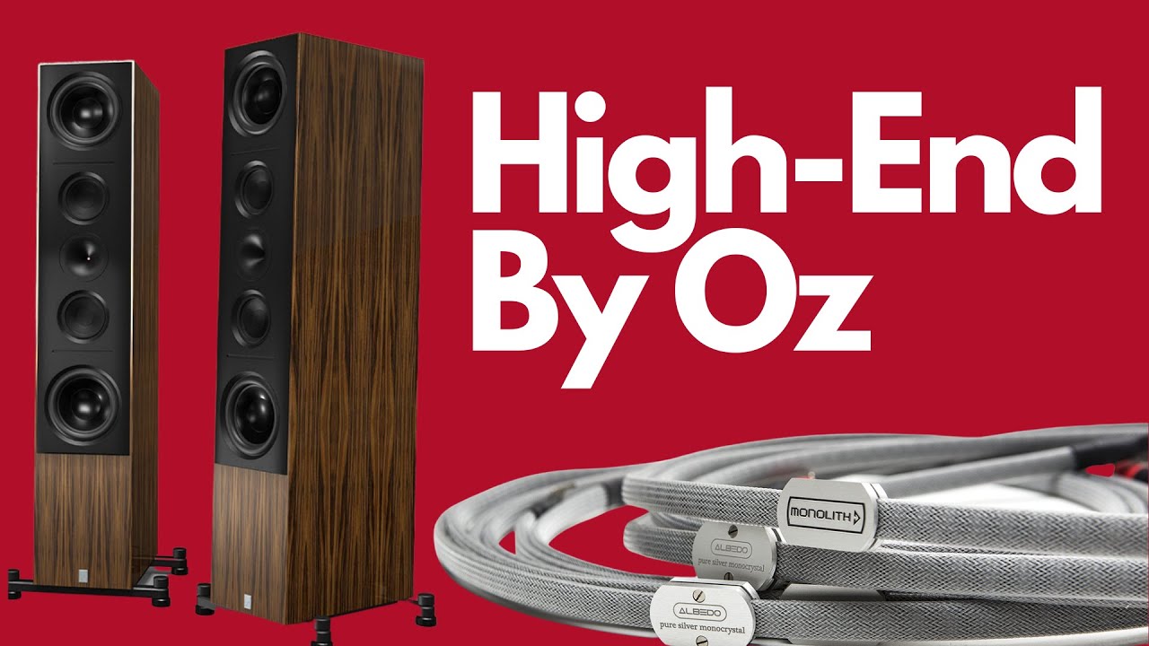 Lansche 5.2 Loudspeaker and ALBEDO Silver Cables | High End by Oz
