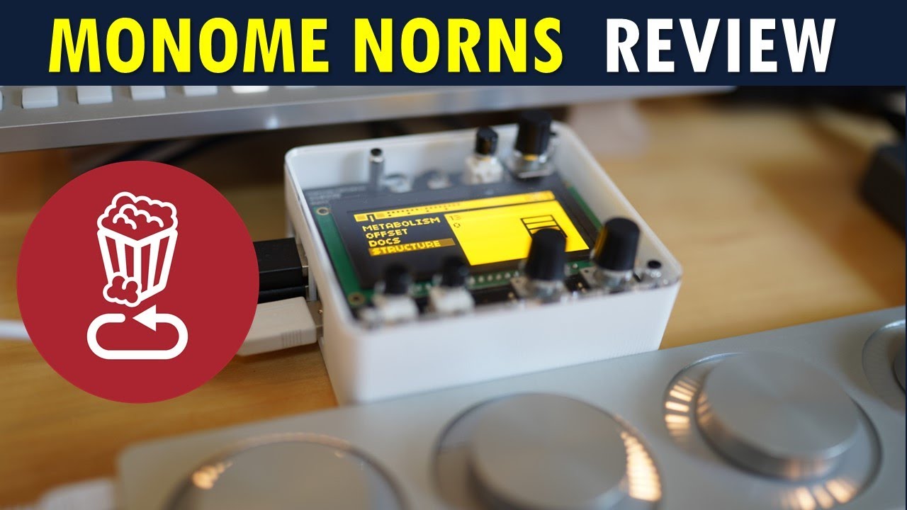 Monome Norns Shield: An Introduction - YouTube