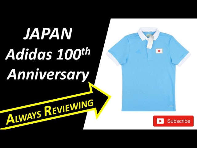 Japan 100th Anniversary Jersey – Rare Adidas Masterpiece! - YouTube