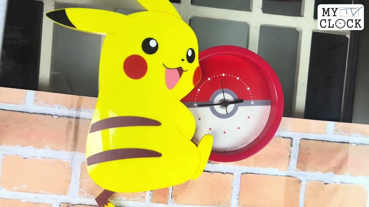 Pokemon pendulum tail SEGA Prize GIFT wall clock