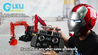 1/14 Super Frog Hitachi ZX135US Platinum Edition Custom Color