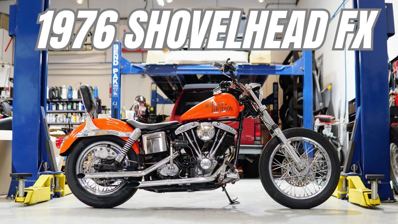 1976 Harley Davidson FX1200 / ハーレー ショベルヘッド - YouTube