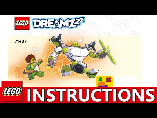 LEGO Instructions | Z Blob's Robot and Vehicle Adventures | 71487