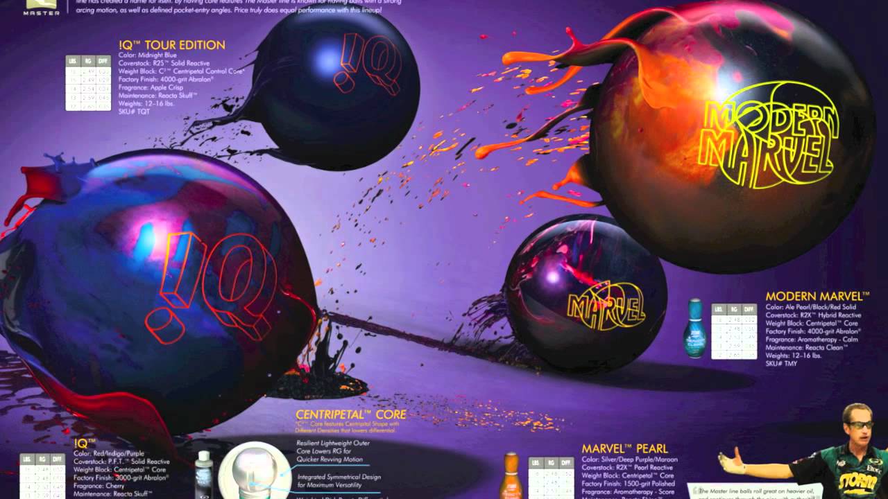 Storm IQ Tour Edition Bowling Ball – Benchmark Solid Reactive