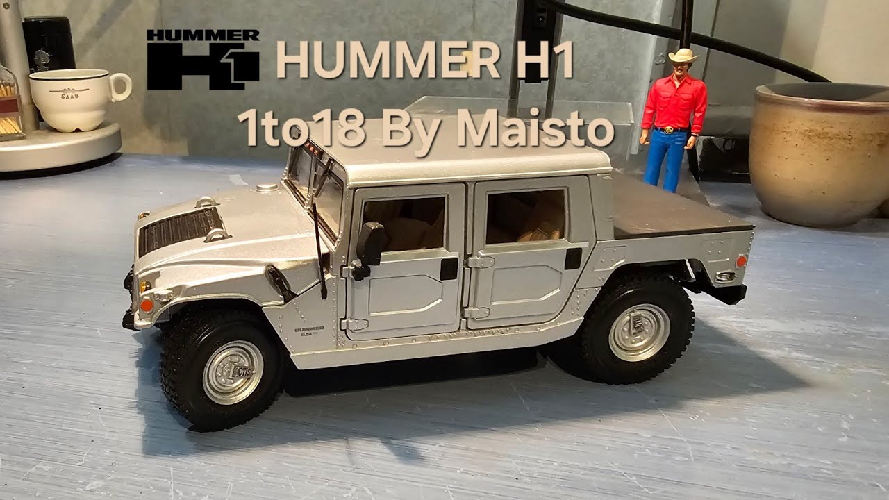 HUMMER H1 1/18 By Maisto - YouTube