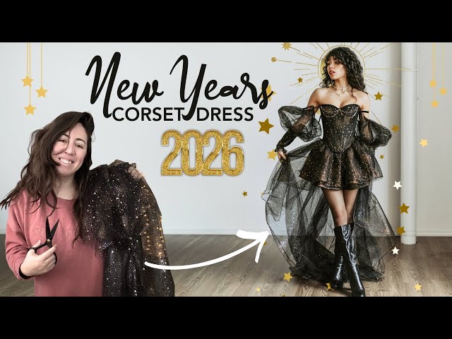 I Designed a New Year's Dress to Manifest My 2026 Goals ✨ - YouTube