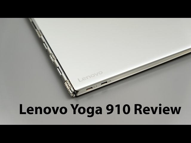 Lenovo Yoga 910 Review - YouTube