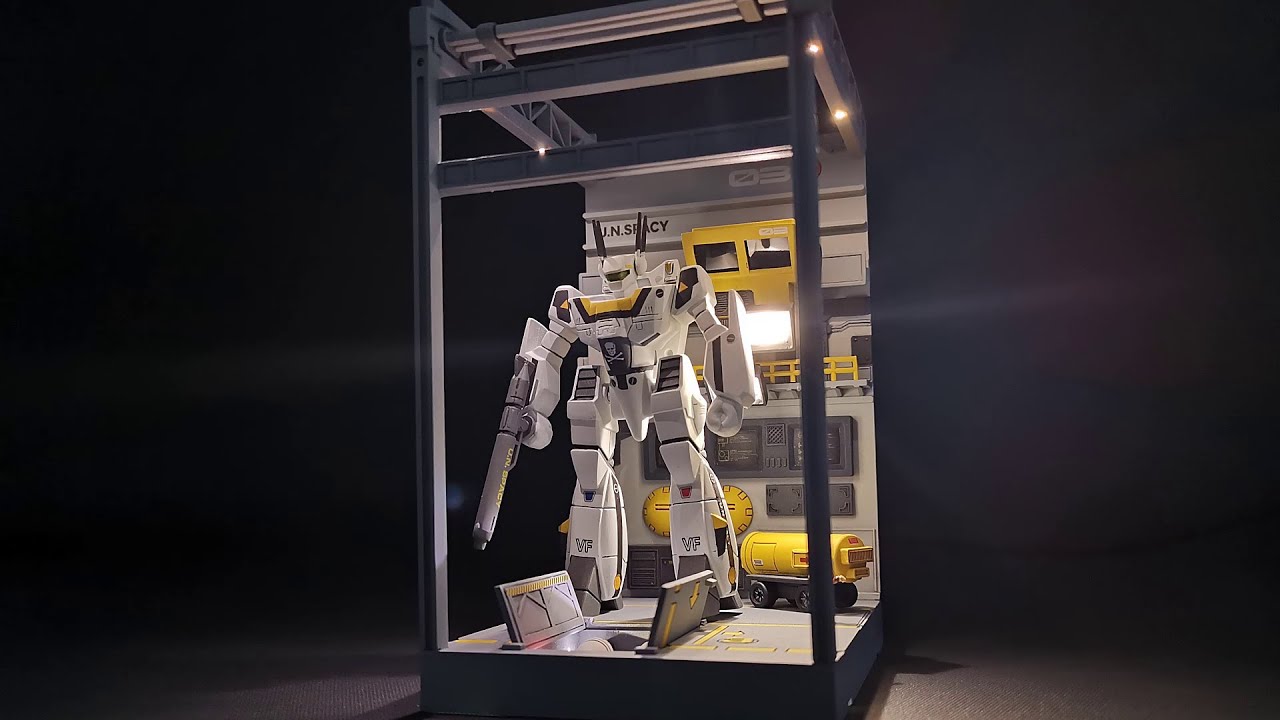 Arii 1/170 Macross Valkyrie VF-1S 3D Factory MS-03 - Part 4 - YouTube