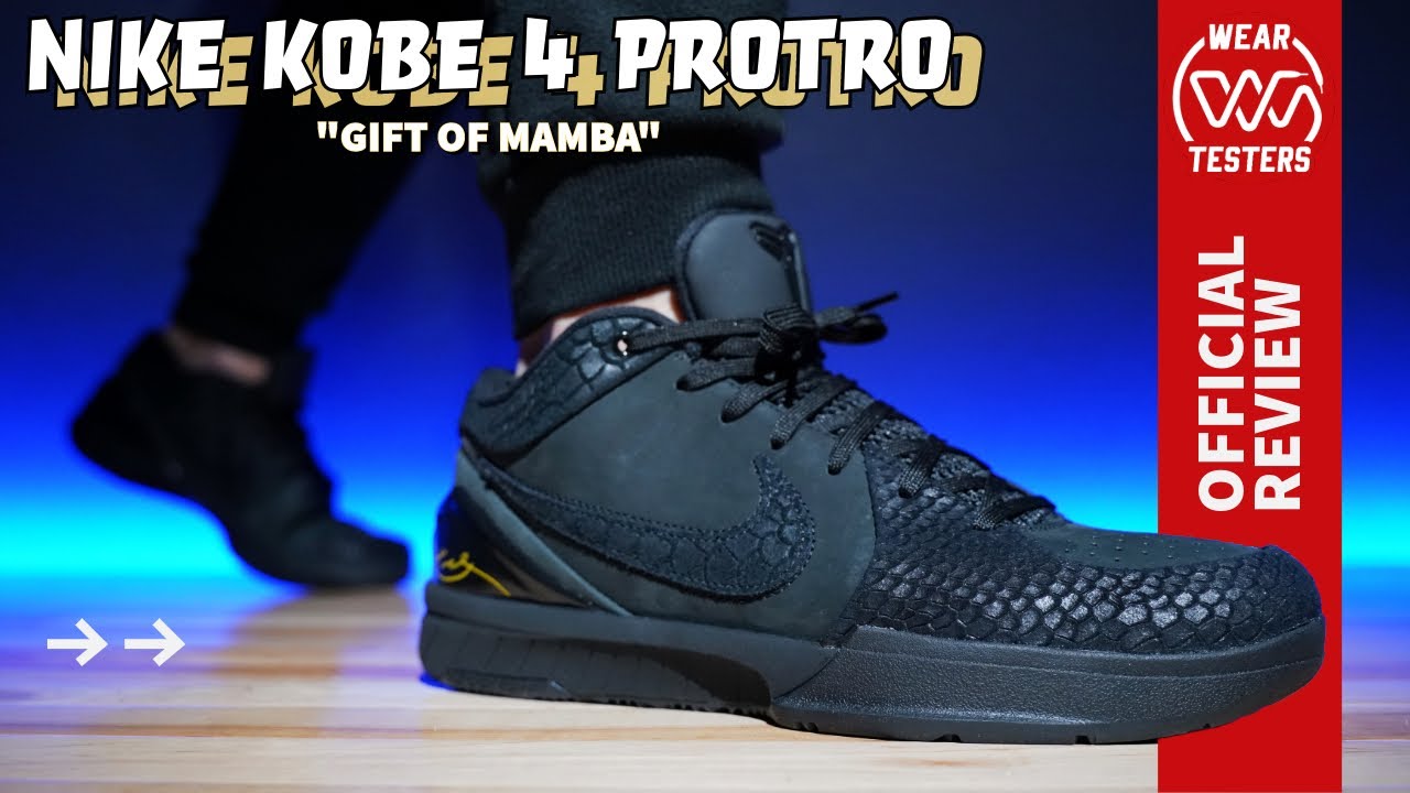 Nike Kobe 4 Protro Gift of Mamba - YouTube
