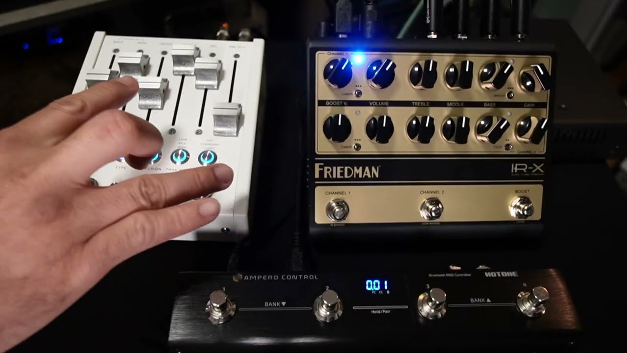 新製品情報】FRIEDMAN IR-X DUAL TUBE PREAMP | Musette Japan