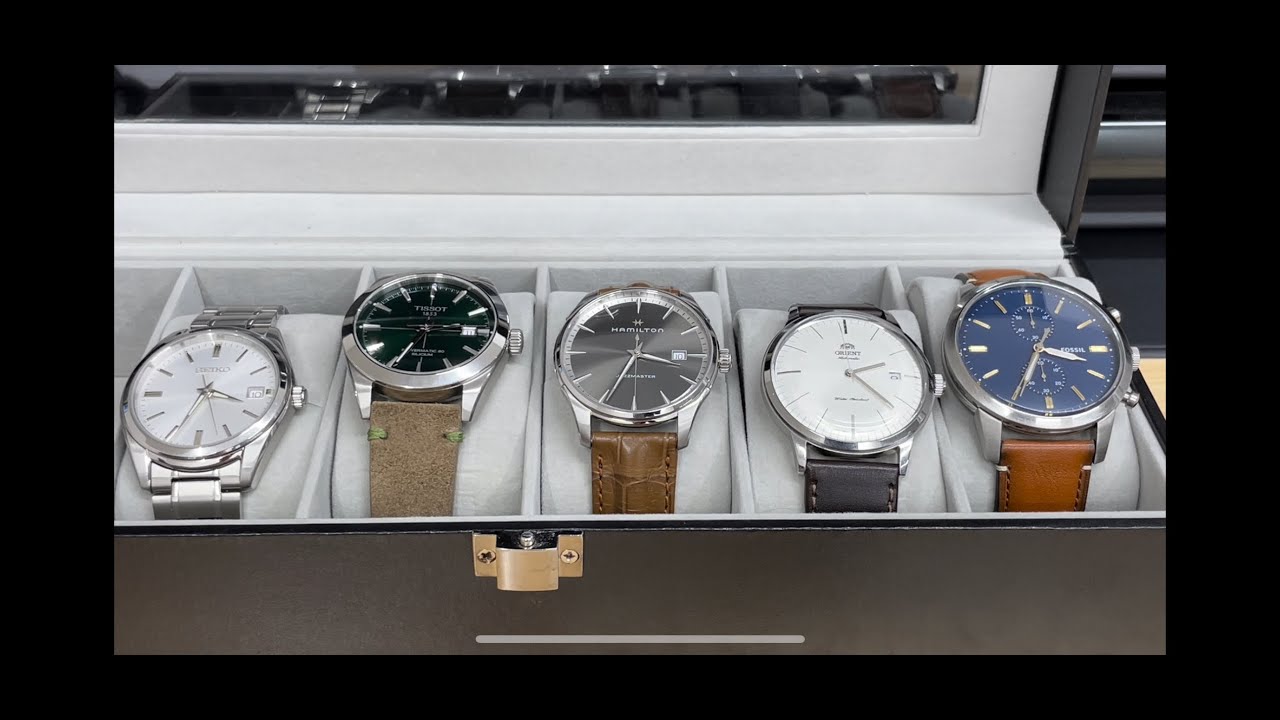 Everyday Dress Watches: Seiko, Orient Bambino, Hamilton Jazzmaster