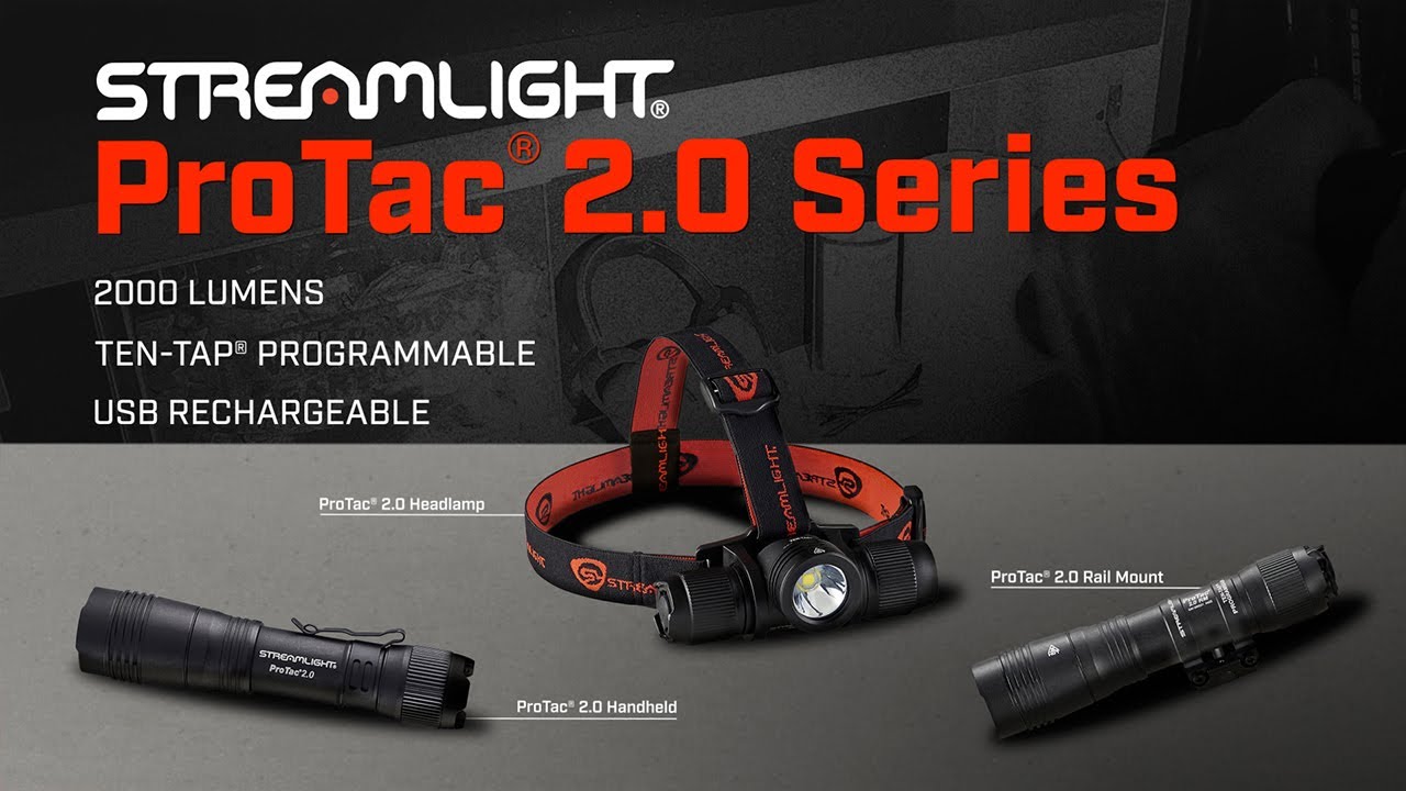 ProTac® 2.0 Rail Mount | USB Rechargeable Weapon-Mounted Light