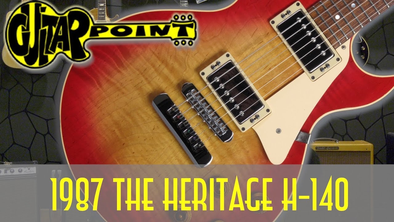 1987 The Heritage H-140 - Cherry Sunburst / GuitarPoint Maintal