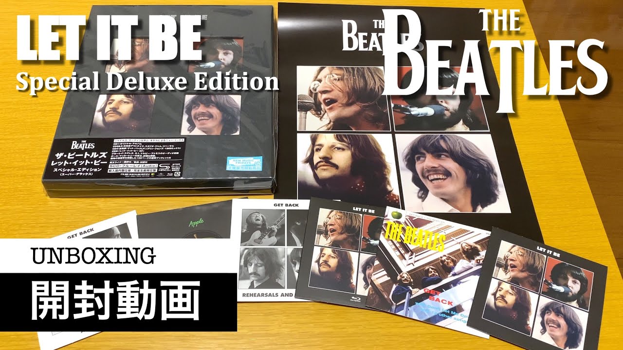 The Beatles】Let It Be Special Edition (Super Deluxe) 【UNBOXING