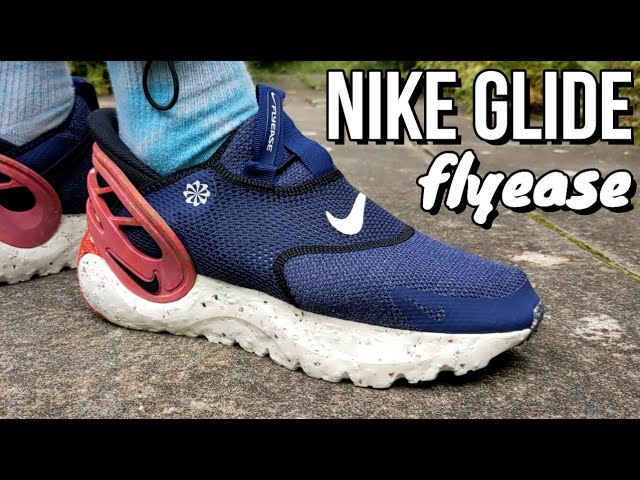 NIKE GLIDE FLYEASE REVIEW - On feet, comfort, weight