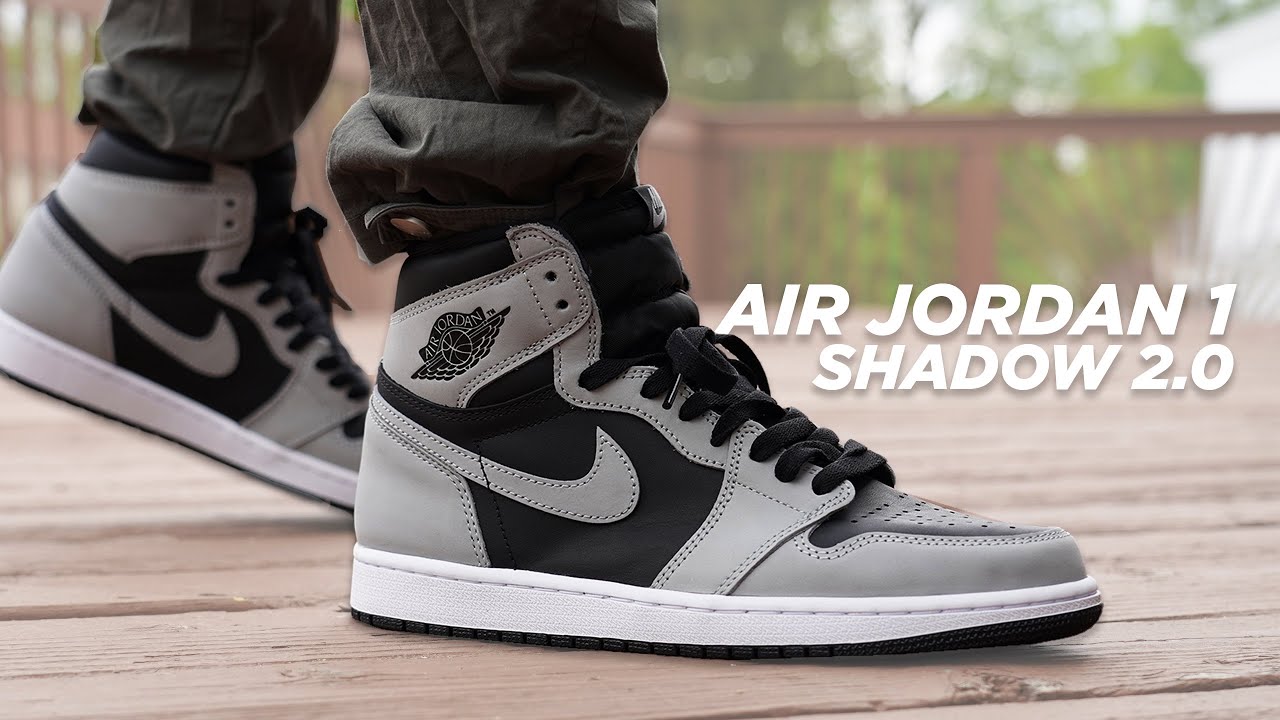 Air Jordan 1 SHADOW 2.0 REVIEW & On Foot - YouTube