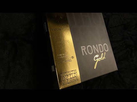 ✨先行お試し入荷販売開始✨】ヴァイオリン弦『RONDO GOLD(ロンド